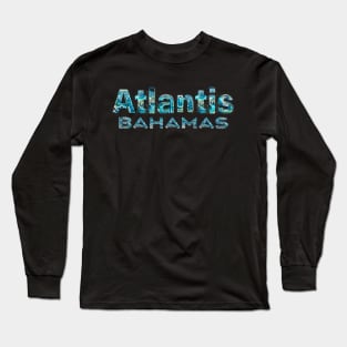 Atlantis Bahamas Marine Design Long Sleeve T-Shirt